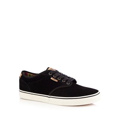 Vans Black 'Atwood Deluxe' lace up shoes